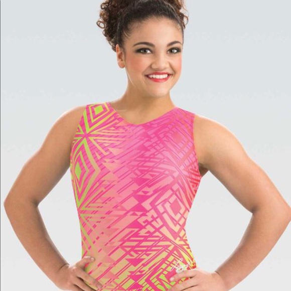 GK Other - GK ELITE x LAURIE HERNANDEZ Aztec Party Leotard